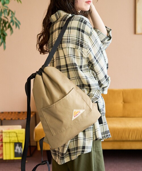 FREAK'S STORE（フリークスストア）の「限定展開  KELTY×FREAK'S STORE/ケルティ 別注 ナップサック（リュック）（バックパック/リュック・レディース・ブラック/ブルーグリーン/レオパード/モカ・ONE SIZE）」の19枚目の写真