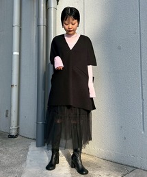 Narcissus（ナルシス）の「チュールミディスカート《動画あり》（スカート）」