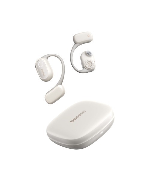 Hamee(ハミィ)の「Baseus ベースアス Eli 15i fit Open-EarTWS Earphone Bluetooth5.4対応 ワイヤレスイヤホン(ヘッドフォン/イヤホン・レディース・ブラック系その他/ホワイト系その他・FREE)」の2枚目の写真