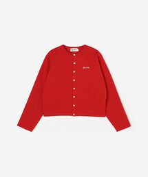 CHANEL ココマーク カーディガン ボレロ ショート丈 クロップド レッド CHANEL ココマーク カーディガン ボレロ ショート丈 クロップド