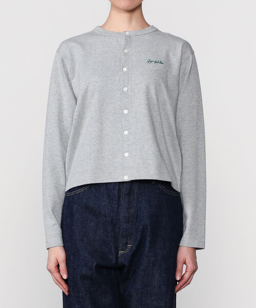 GYMPHLEX(ジムフレックス)の「Gymphlex | コットン 長袖ショートカーディガン WOMEN(カーディガン/ボレロ・レディース・ブラック/グレー/レッド・14)」の10枚目の写真
