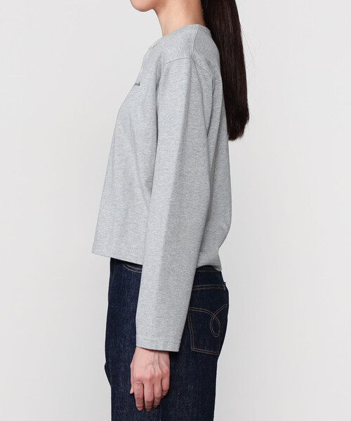 GYMPHLEX(ジムフレックス)の「Gymphlex | コットン 長袖ショートカーディガン WOMEN(カーディガン/ボレロ・レディース・ブラック/グレー/レッド・14)」の11枚目の写真