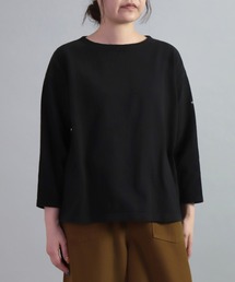 OMNIGOD（オムニゴッド）の「[OMNIGOD womens / オムニゴッド] 8/天竺 ボートネックマニッシュシャツ（Tシャツ/カットソー）」