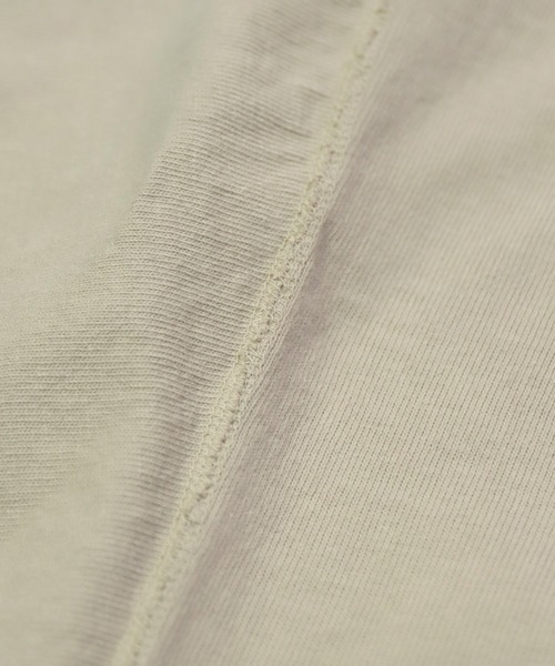 OMNIGOD（オムニゴッド）の「[OMNIGOD womens / オムニゴッド] 8/天竺 ボートネックマニッシュシャツ（Tシャツ/カットソー・レディース・アッシュグレー/アイボリー/ブラック/ベージュ・FREE）」の8枚目の写真