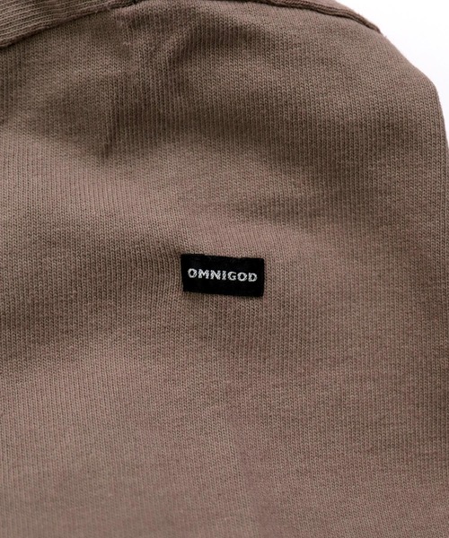OMNIGOD（オムニゴッド）の「[OMNIGOD womens / オムニゴッド] 8/天竺 ボートネックマニッシュシャツ（Tシャツ/カットソー・レディース・アッシュグレー/アイボリー/ブラック/ベージュ・FREE）」の15枚目の写真