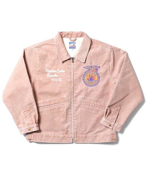 セール】HOUSTON WASHED CORDUROY FFA JACKET（ブルゾン）｜HOUSTON