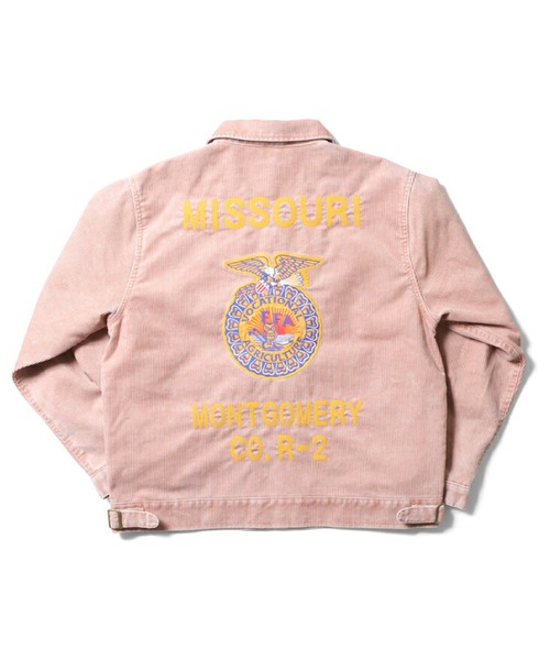 HOUSTON WASHED CORDUROY FFA JACKET（ブルゾン）｜HOUSTON