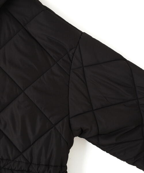 FREE'S MART（フリーズマート）の「◆ウエストドロストキルティングコート（その他アウター・レディース・ホワイト/ブラック・SMALL/MEDIUM）」の19枚目の写真