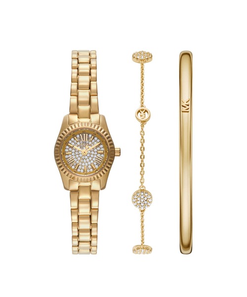 MICHAEL KORS(マイケルコース)の「マイケル・コース 腕時計 レディース アナログ ステンレス MK4944SET(アナログ腕時計・レディース・ゴールド・FREE)」の1枚目の写真