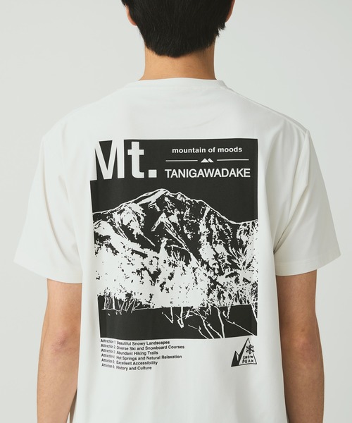 Snow Peak(スノーピーク)の「Snow Peak / MofM Mt Tanigawa T-Shirt MofM 谷川岳 Tシャツ 半袖(Tシャツ/カットソー・メンズ・グリーン/ブラック/オフホワイト・S/M/L/XL)」の12枚目の写真