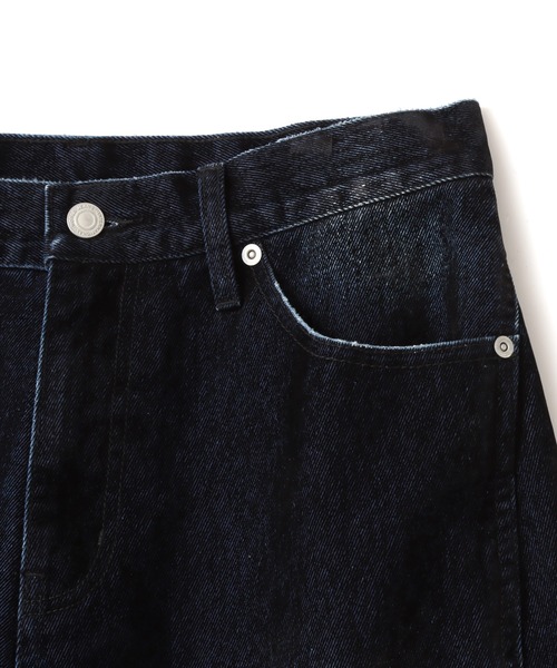 atmos pink(アトモスピンク)の「atmos pink Flocky Denim Pants / アトモス ピンク フロッキー デニム パンツ(デニムパンツ・レディース・ブロンズ/ネイビー・S/M)」の18枚目の写真