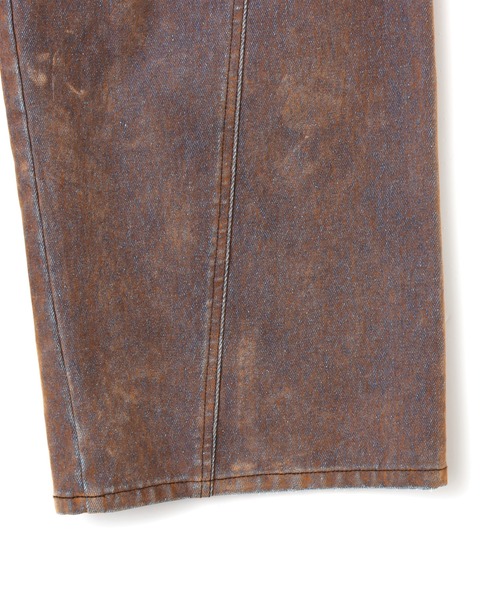 atmos pink(アトモスピンク)の「atmos pink Flocky Denim Pants / アトモス ピンク フロッキー デニム パンツ(デニムパンツ・レディース・ブロンズ/ネイビー・S/M)」の10枚目の写真