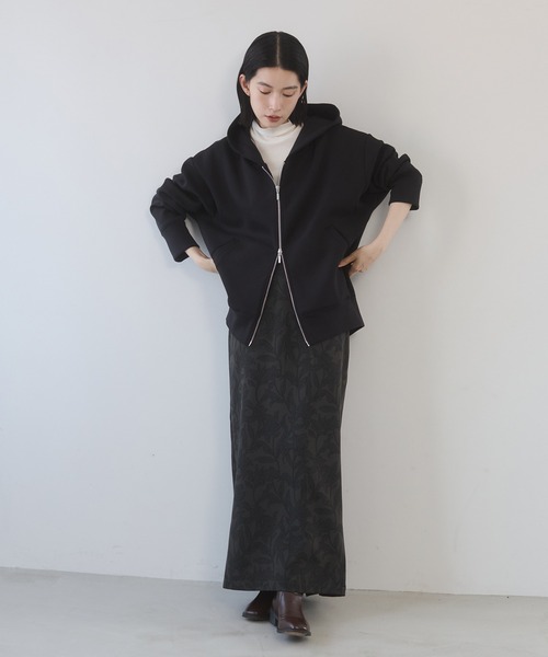 hunch(ハンチ)の「花柄プリント ナロースカート(スカート・レディース・ブラウン系その他/グレー系その他/ベージュ系その他・FREE)」の12枚目の写真