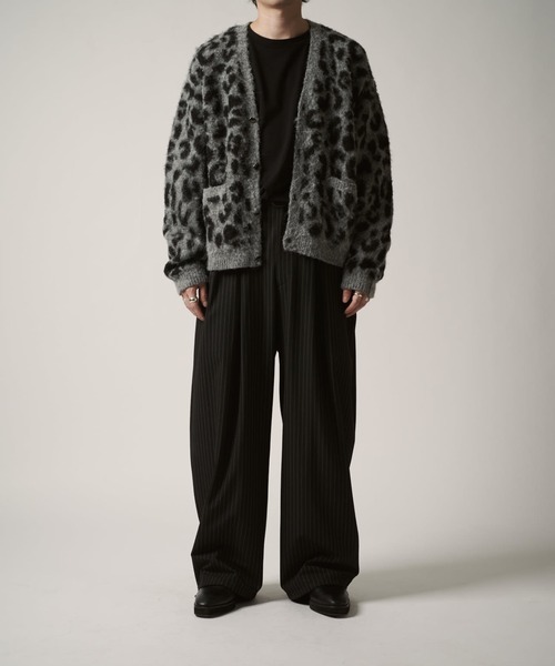 Lui's(ルイス)の「レオパードカーディガン(カーディガン/ボレロ・メンズ・グレー/ブラウン・S/M)」の8枚目の写真