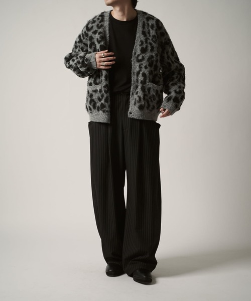 Lui's(ルイス)の「レオパードカーディガン(カーディガン/ボレロ・メンズ・グレー/ブラウン・S/M)」の10枚目の写真