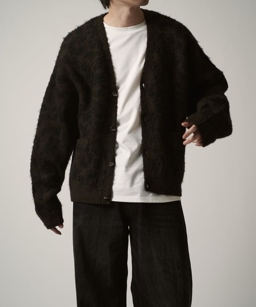 Lui's(ルイス)の「レオパードカーディガン(カーディガン/ボレロ・メンズ・グレー/ブラウン・S/M)」の14枚目の写真