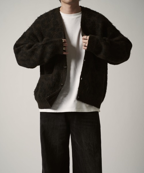 Lui's(ルイス)の「レオパードカーディガン(カーディガン/ボレロ・メンズ・グレー/ブラウン・S/M)」の13枚目の写真