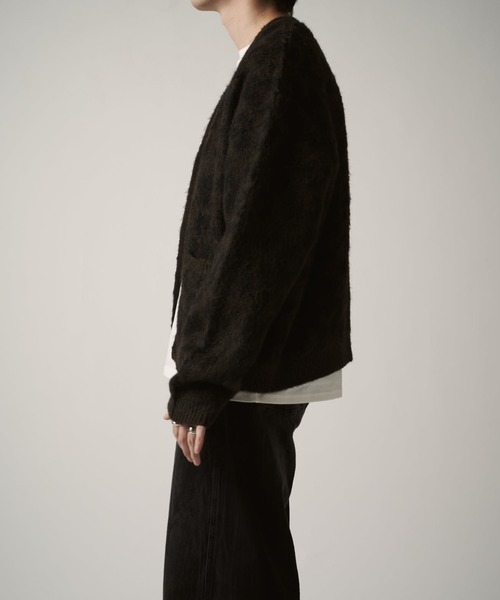 Lui's(ルイス)の「レオパードカーディガン(カーディガン/ボレロ・メンズ・グレー/ブラウン・S/M)」の15枚目の写真