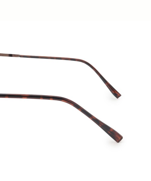 SHOO・LA・RUE（シューラルー）の「【ブルーライトカット】クラウンパウントメガネ（サングラス・レディース・ブラック/ブラウン系4・00）」の5枚目の写真