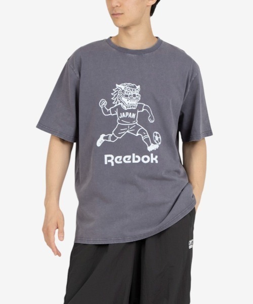 Reebok(リーボック)の「リーボック Reebok Reebok SHISHIMAI ヴィンテージ Tシャツ【日本限定モデル】(Tシャツ/カットソー・メンズ・ベージュ/カーキ/ネイビー/ブラック・X-LARGE/LARGE/SMALL/MEDIUM)」の4枚目の写真