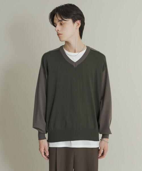 セール】ハイショクVネックニット（ニット/セーター）｜SENSE OF PLACE