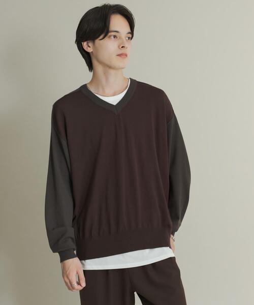 セール】ハイショクVネックニット（ニット/セーター）｜SENSE OF PLACE