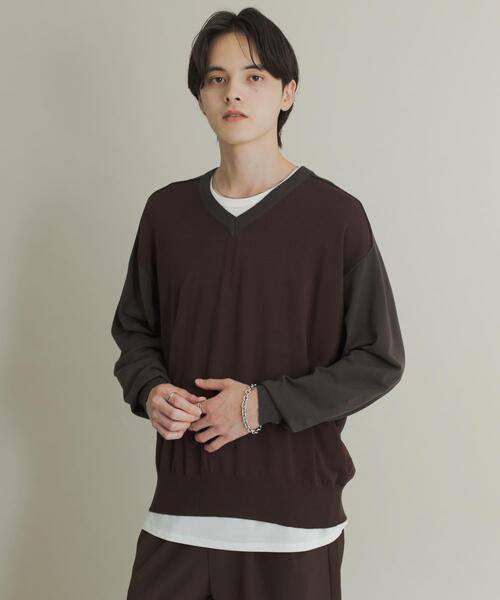 セール】ハイショクVネックニット（ニット/セーター）｜SENSE OF PLACE