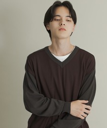 SENSE OF PLACE by URBAN RESEARCH | ハイショクVネックニット(ニット/セーター)