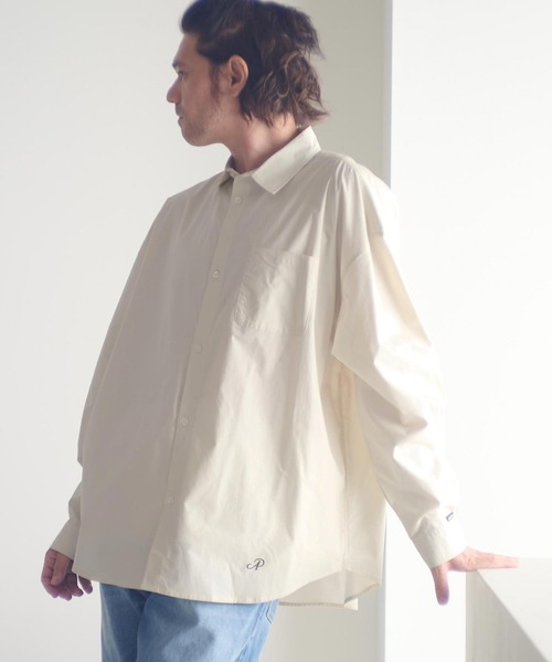 ADAM PATEK(アダムパテック)の「ms6232-James Fabric typewriter shirt シャツ(AP2525006)(シャツ/ブラウス・メンズ・ホワイト/ブラック/ベージュ・1/2)」の10枚目の写真