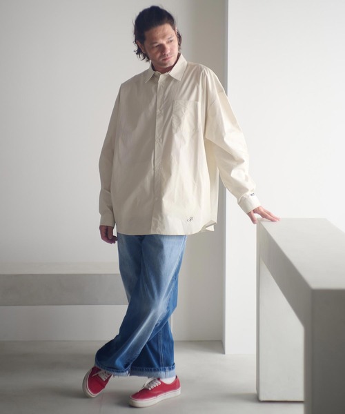 ADAM PATEK(アダムパテック)の「ms6232-James Fabric typewriter shirt シャツ(AP2525006)(シャツ/ブラウス・メンズ・ホワイト/ブラック/ベージュ・1/2)」の14枚目の写真