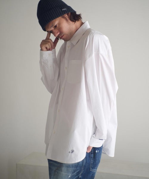 ADAM PATEK(アダムパテック)の「ms6232-James Fabric typewriter shirt シャツ(AP2525006)(シャツ/ブラウス・メンズ・ホワイト/ブラック/ベージュ・1/2)」の18枚目の写真