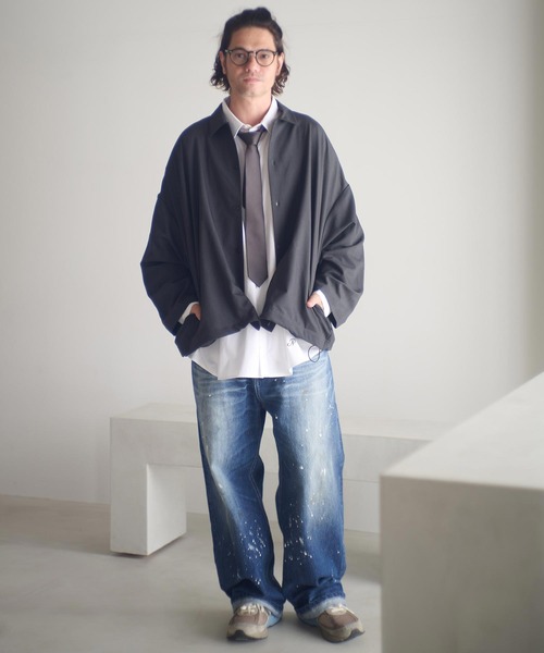 ADAM PATEK(アダムパテック)の「ms6232-James Fabric typewriter shirt シャツ(AP2525006)(シャツ/ブラウス・メンズ・ホワイト/ブラック/ベージュ・1/2)」の22枚目の写真