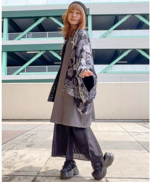 チャイハネ(チャイハネ)の「【チャイハネ】スラミアMEN'Sカーディガン リバーシブル(カーディガン/ボレロ・メンズ・ブラック/ベージュ・FREE)」の10枚目の写真