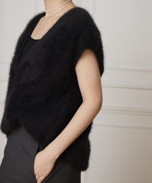 IENA LA BOUCLE ファーニットベスト