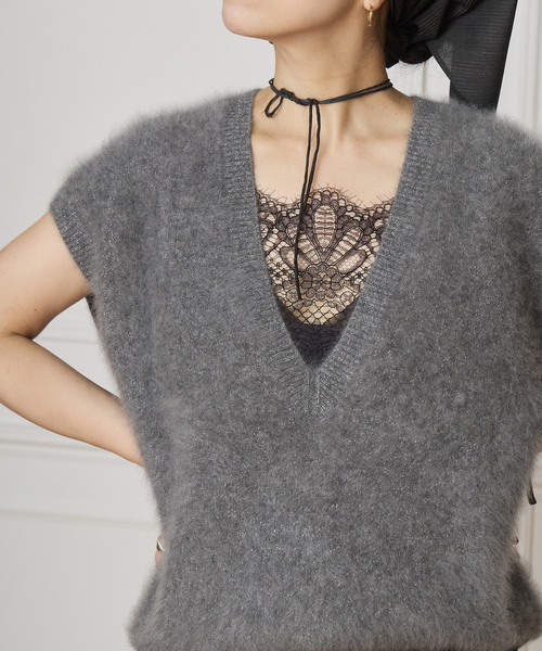 IENA LA BOUCLE ファーニットベスト（ベスト）｜IENA LA BOUCLE