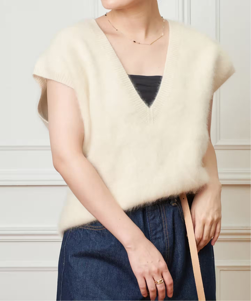 IENA LA BOUCLE ファーニットベスト（ベスト）｜IENA LA BOUCLE