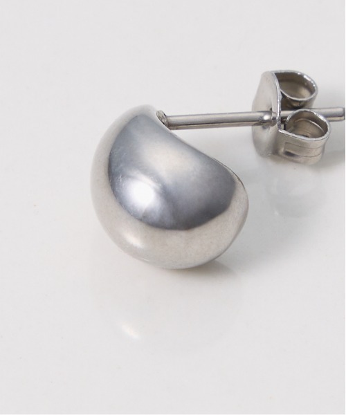 PAPILLONNER（パピヨネ）の「ステンレスドロップピアス（ピアス（両耳用）・レディース・ゴールド/シルバー・FREE）」の6枚目の写真