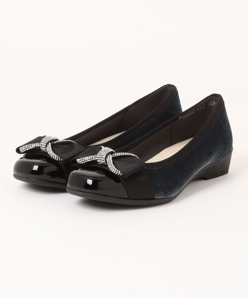 Bridget Birkin(ブリジットバーキン)の「【Bridget Birkin Walk】ジュエリーリボンウォーキングパンプス(555232)(パンプス・レディース・ブラック系その他/ブラック系その他2/グレー系その他・22.5/23/23.5/24/24.5)」の11枚目の写真