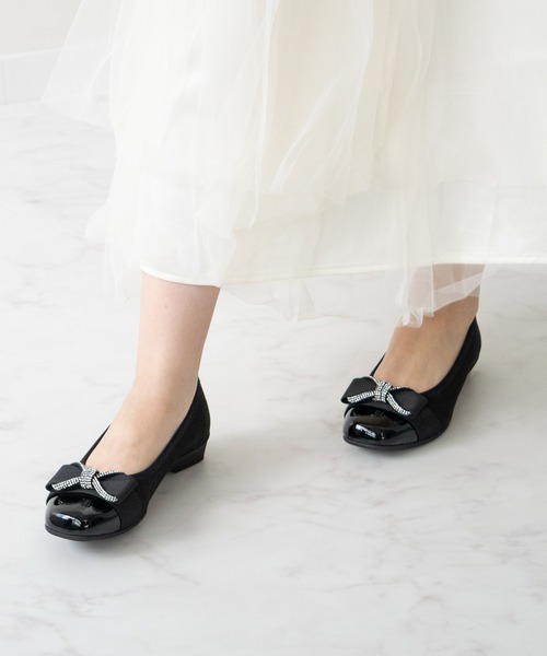 Bridget Birkin(ブリジットバーキン)の「【Bridget Birkin Walk】ジュエリーリボンウォーキングパンプス(555232)(パンプス・レディース・ブラック系その他/ブラック系その他2/グレー系その他・22.5/23/23.5/24/24.5)」の13枚目の写真
