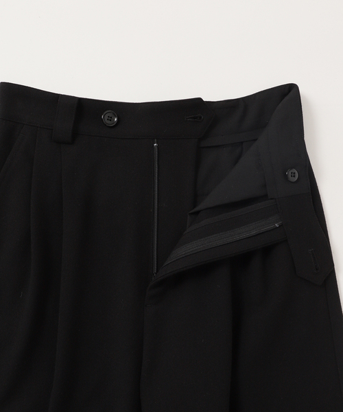 JOURNAL STANDARD relume（ジャーナルスタンダード　レリューム）の「《一部WEB限定追加 / 新色》2WAYストレッチワイドパンツ（スラックス・レディース・ブラック/ブラウン/ブラック系その他・38/36）」の17枚目の写真