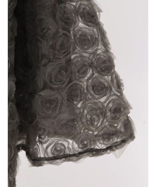 dazzlin（ダズリン）の「モチーフボリュームフレアスカート（スカート・レディース・ホワイト/チャコールグレー/パープル・SMALL/MEDIUM）」の15枚目の写真