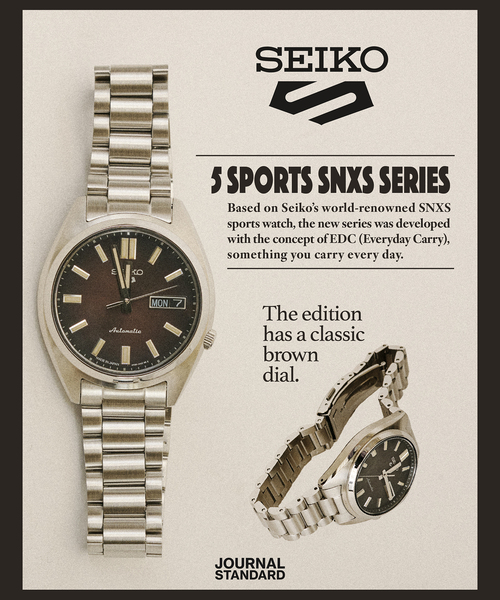 SEIKO(ZCR[)́sǉtSEIKO / ZCR[ 5 SPORTS ʒ SNXS LIMITED(AiOrv)