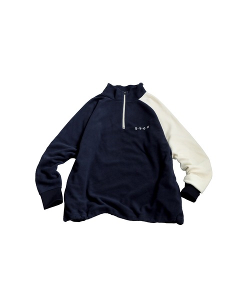 antiqua（アンティカ）の「【STCH】配色フリーストップス（その他トップス・レディース・ブラック/ネイビー・ML/LXL）」の21枚目の写真