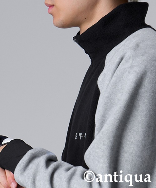 antiqua（アンティカ）の「【STCH】配色フリーストップス（その他トップス・レディース・ブラック/ネイビー・ML/LXL）」の10枚目の写真