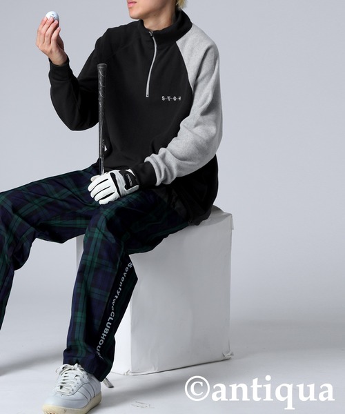 antiqua（アンティカ）の「【STCH】配色フリーストップス（その他トップス・レディース・ブラック/ネイビー・ML/LXL）」の11枚目の写真