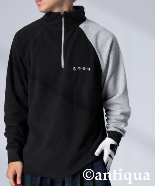 antiqua（アンティカ）の「【STCH】配色フリーストップス（その他トップス・レディース・ブラック/ネイビー・ML/LXL）」の12枚目の写真