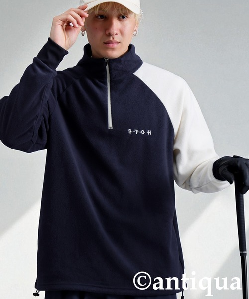 antiqua（アンティカ）の「【STCH】配色フリーストップス（その他トップス・レディース・ブラック/ネイビー・ML/LXL）」の17枚目の写真