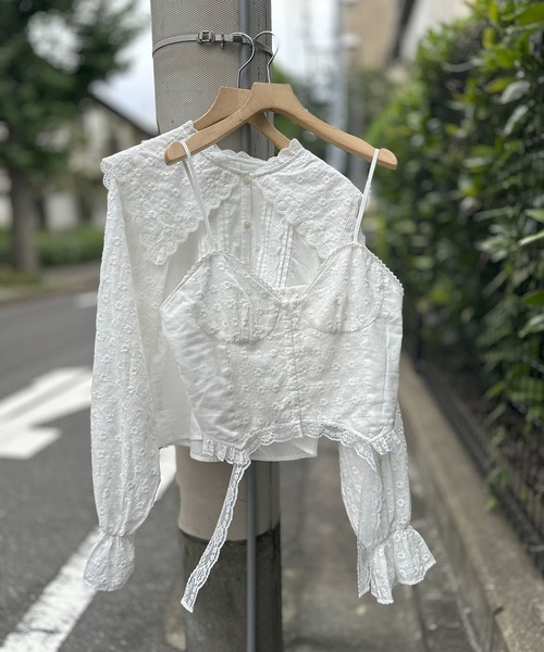 レースセーラーブラウス（シャツ/ブラウス）｜Alley Tokyo（アリー