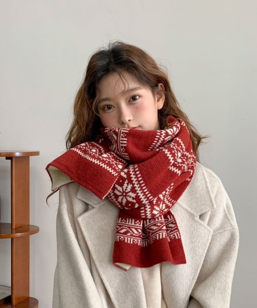 セール】フェアアイル柄マフラー（マフラー）｜Teem Store