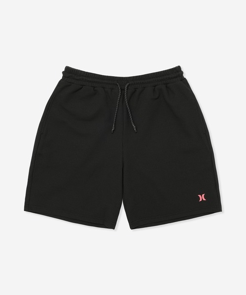 Hurley （ハーレー）の「【Hurley/ハーレー】ヘビーウェイトサーマルショーツ　ワンポイントショートパンツ　吸水速乾　THERMAL SHORTS（その他パンツ・メンズ・カーキブラウン/ブラック/ブラック×イエロー/ブラック×ブルー/ブラック×ピンク・MEDIUM/SMALL/LARGE/X-LARGE）」の5枚目の写真